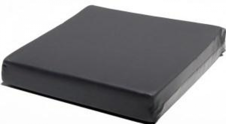 Almofada/coxim anti-escara de assento em visco-elástico quadrado com capa impermeável AD400