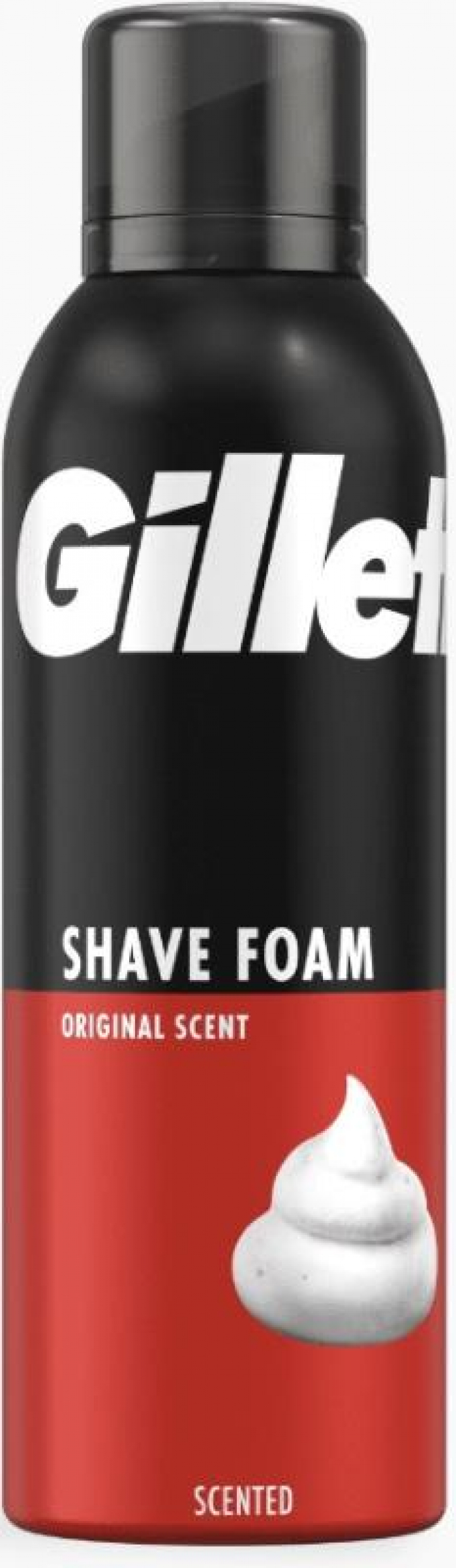 Espuma de barbear para homem Gillette Shave Foam Original Scent 200ml