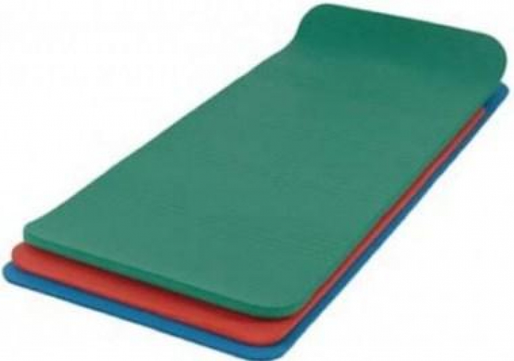 Colchão fino enrolável para exercícios de reabilitação ou fitness no solo 180x60x1,5cm