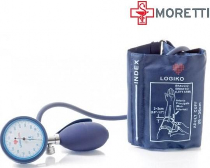 Esfigmomanómetro/aparelho de medir a tensão arterial manual/aneroide de braço anti-choque com bolsa de transporte DM347