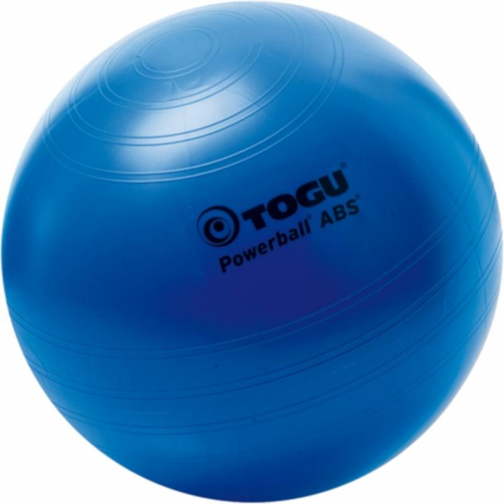Bola de pilates para terapia de reabilitação e ginástica com bomba de enchimento Togu Abs Powerball 75cm