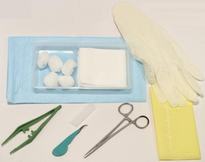 Kit de sutura esterilizado 490-021