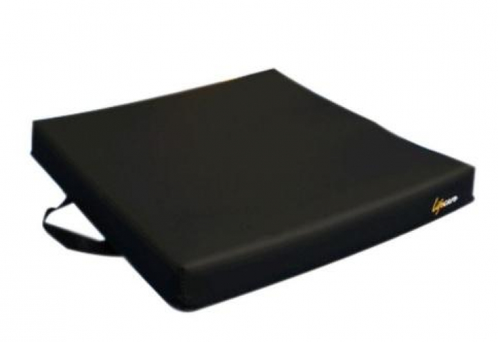 Almofada/coxim anti-escara de assento de ar graduável quadrada 40x40x6cm Ref. CA140