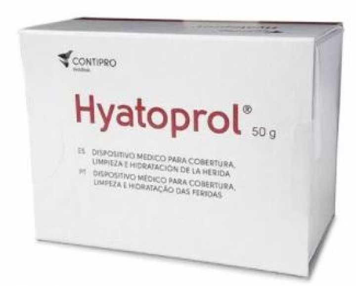 Ácido hialurónico promotor de cicatrização 50gr Hyatoprol