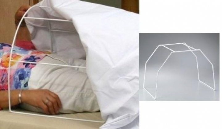 Arco tipo gaiola para elevar roupa da cama e evitar contacto com peles sensíveis/queimadas Statio L871