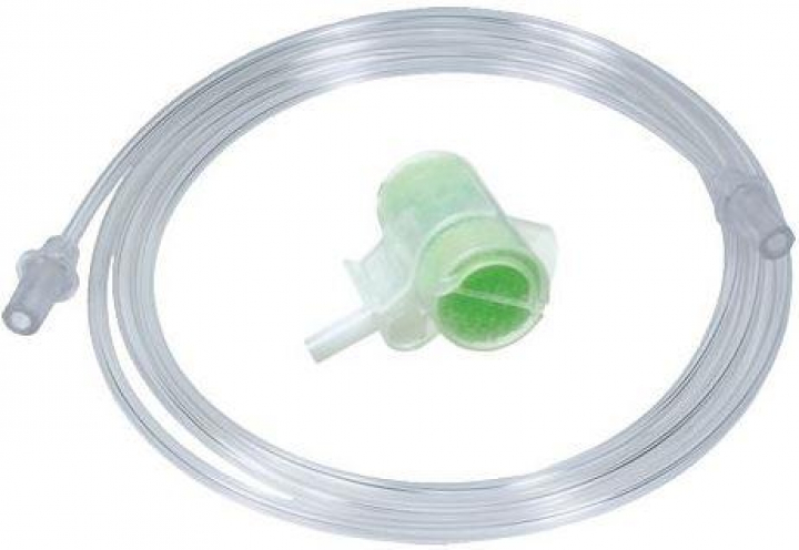 Filtro respiratório para traqueostomia com conector articulador e tubo de 180cm PCH Hydro-Trach T MK II