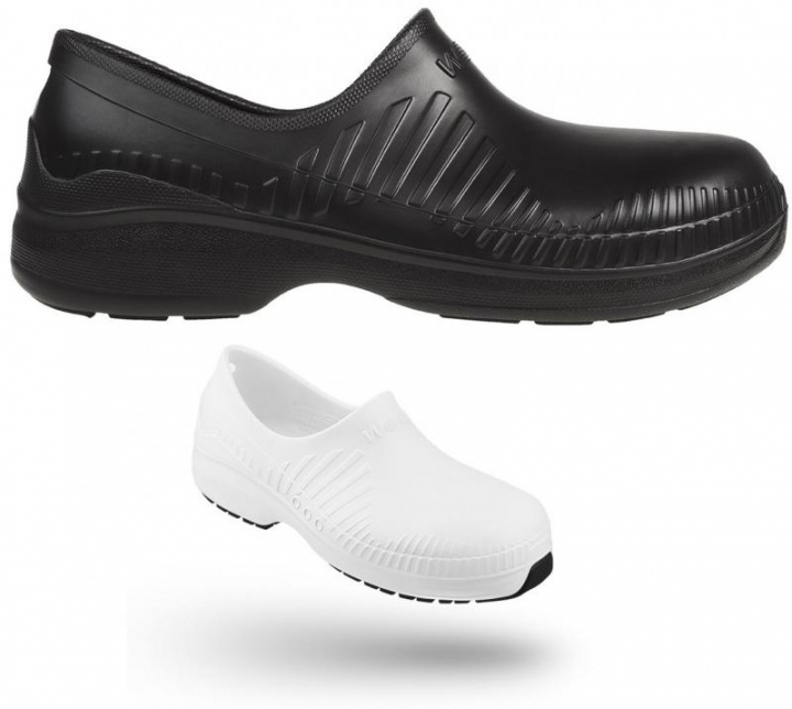 Sapatos de segurança profissionais super leves com biqueira de protecção superior extra antiestáticos e antiderrapantes lavaveis até 50º Securlite