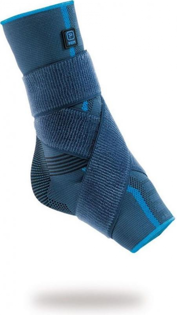 Pé elástico estabilizador do tornozelo em tecido com almofadas de silicone nos maléolos e com fitas de ajuste Aqtivo Sport P706